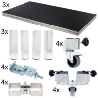Stairville Tour Stage Drum Riser 3x2 40cm Stairville Tour Stage Drum Riser 3x2 40cm