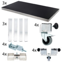 Stairville Tour Stage Drum Riser 3x2 60cm Stairville Tour Stage Drum Riser 3x2 60cm