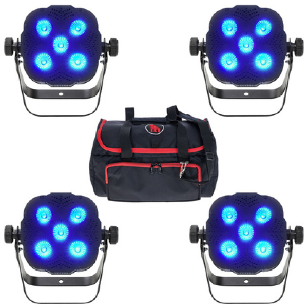 Stairville Tri Flat PAR Profile Bundle