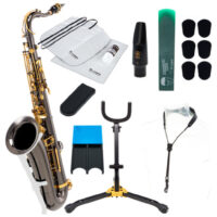 Thomann TTS-180 Black Tenor Sax Set