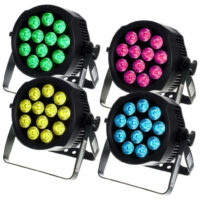 Varytec LED Typhoon True PAR 12 /4 Set Varytec LED Typhoon True PAR 12 /4 Set