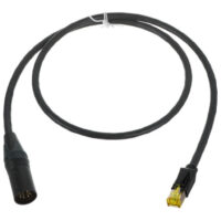 Sommer Cable CAT7 XLRm Adapter 1m black
