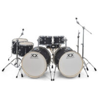DrumCraft Series 3 Double Bass Set Black DrumCraft Series 3 Double Bass Set Black