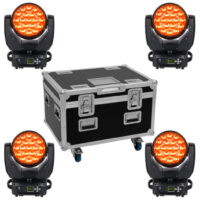 Eurolite LED TMH-X4 Zoom Wash Tour Pack Eurolite LED TMH-X4 Zoom Wash Tour Pack