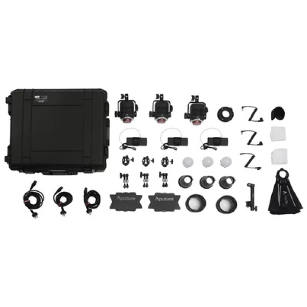 Aputure Storm 80c 3-Light Kit