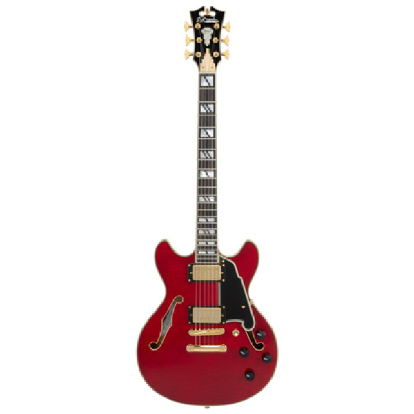 DAngelico Excel Mini DC Trans Cherry 25